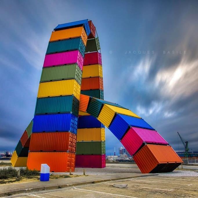 Appartement Perret Vue Sur Mer Le Havre Ngoại thất bức ảnh
